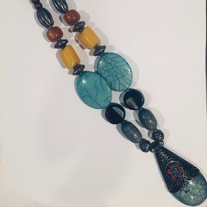 Nepali Mustang Necklace